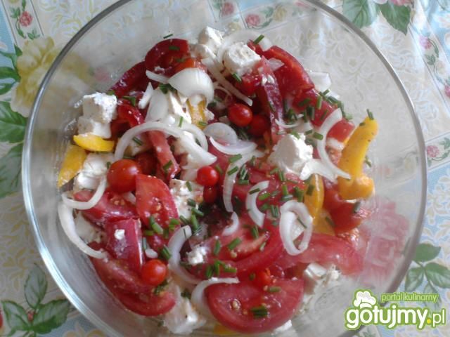 Chrupiąca sałatka z fetą