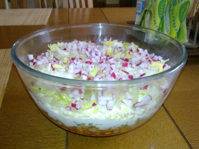 chrupiąca sałatka z gyrosem chrupiąca sałatka z gyrosem