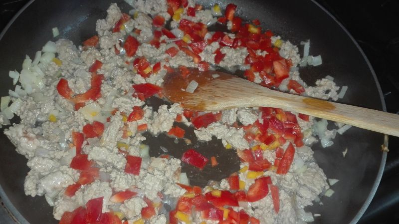 Chrupiące chili con carne z nachosami