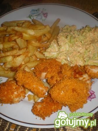 Chrupiące kąski kurczaka