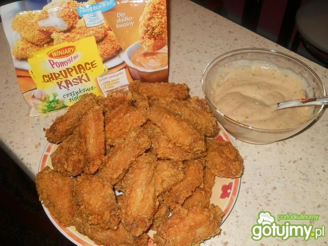 Chrupiące kąski z kurczaka