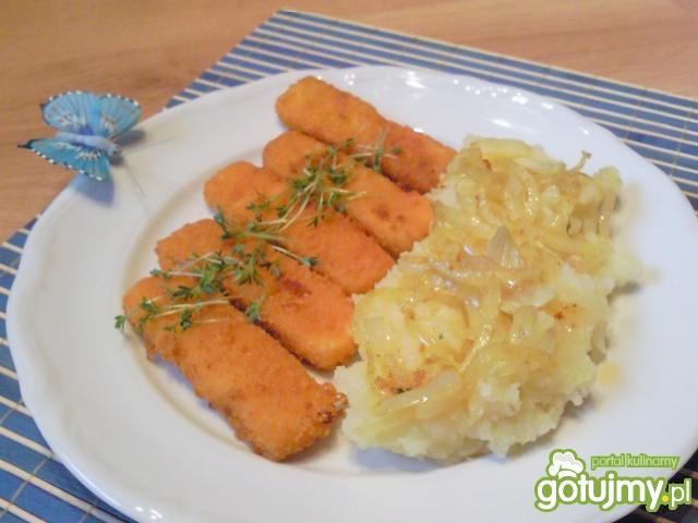 Chrupiące kąski z kurczaka wg  IwonaM Chrupiące kąski z kurczaka wg  IwonaM