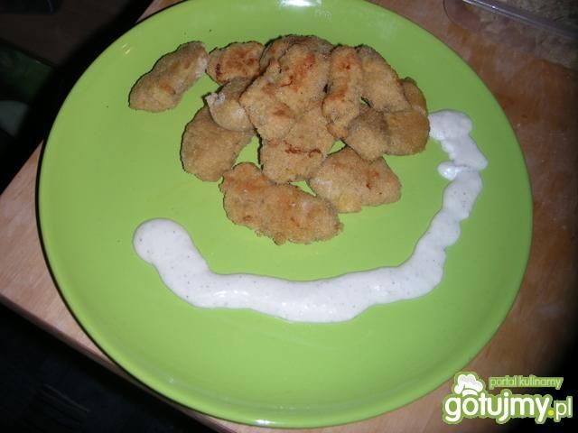 Chrupiące kęsy kurczaka  Chrupiące kęsy kurczaka