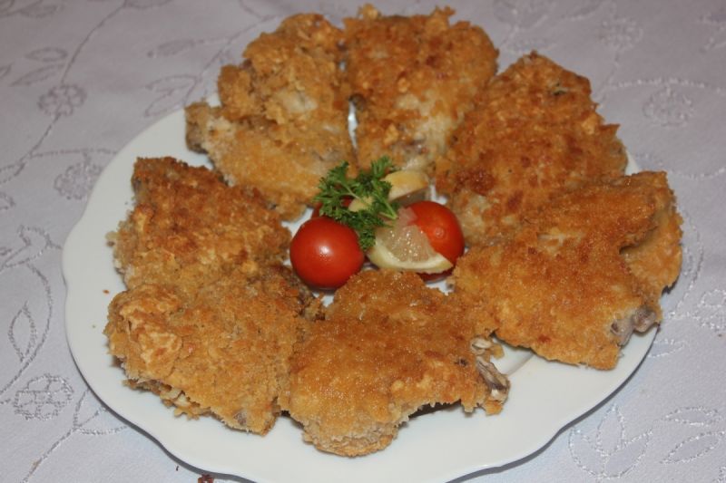 Chrupiące skrzydełka