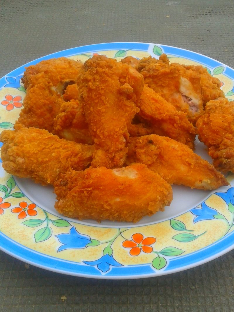 Chrupiące skrzydełka z kurczaka