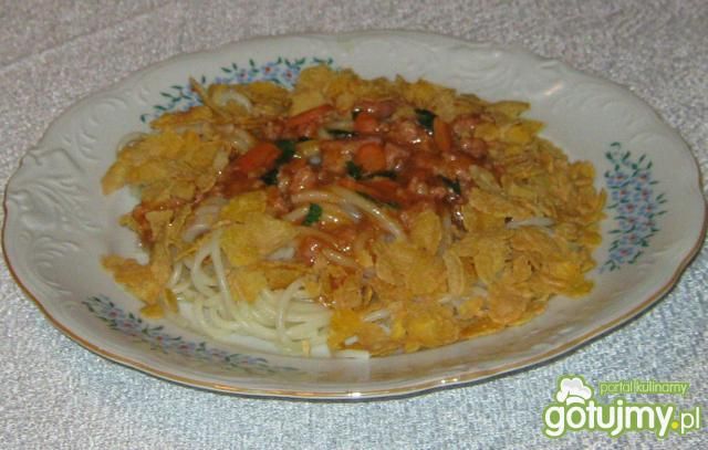 Chrupiące spaghetti