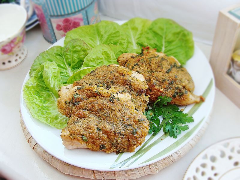 Chrupiące sznycle z indyka