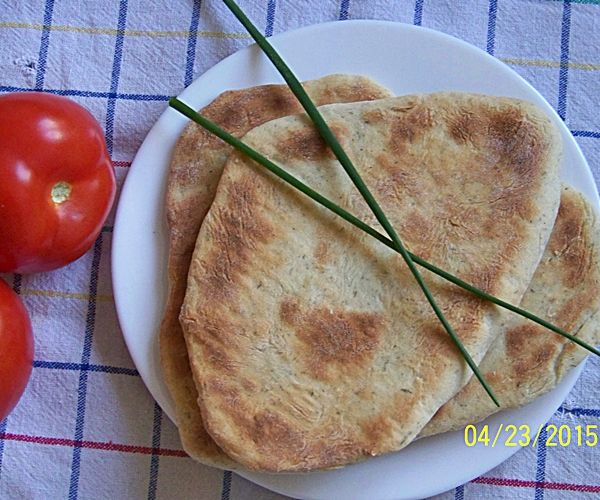 Chrupiący chlebek Naan Chrupiący chlebek Naan
