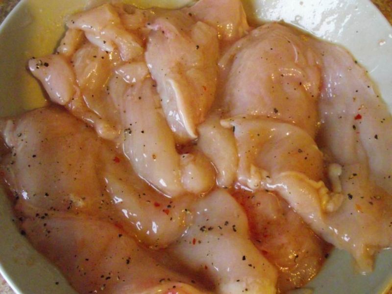 Chrupiący filet z kurczaka po chińsku 