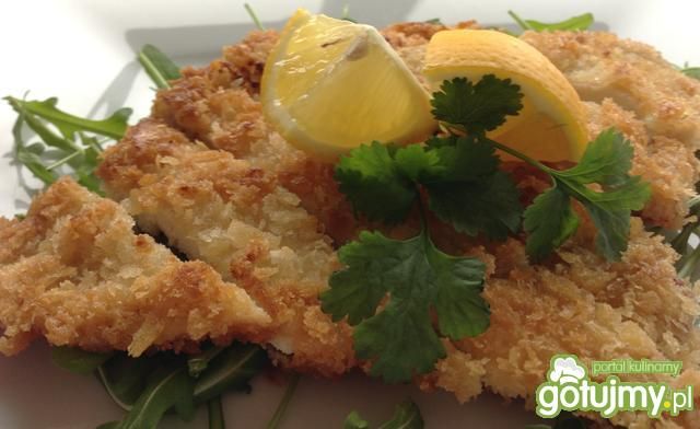 Chrupiący kurczak w panierce panko.