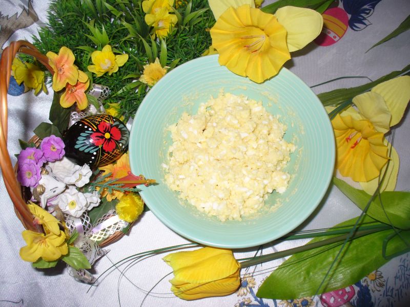 Chrzanówka z jajkami srartymi