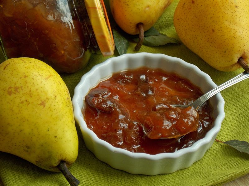 Chutney brzoskwiniowo - gruszkowy