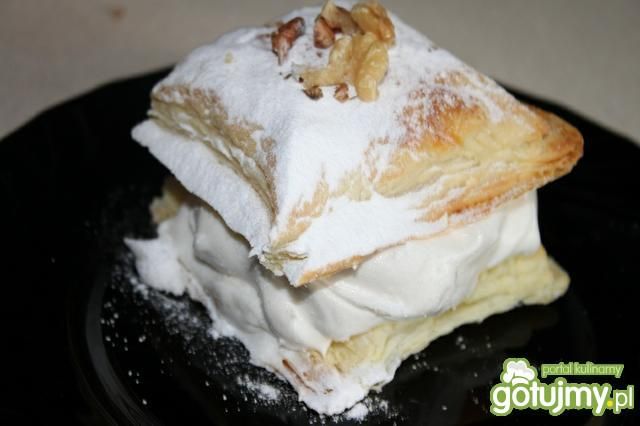 Ciasteczka ala kremówki 