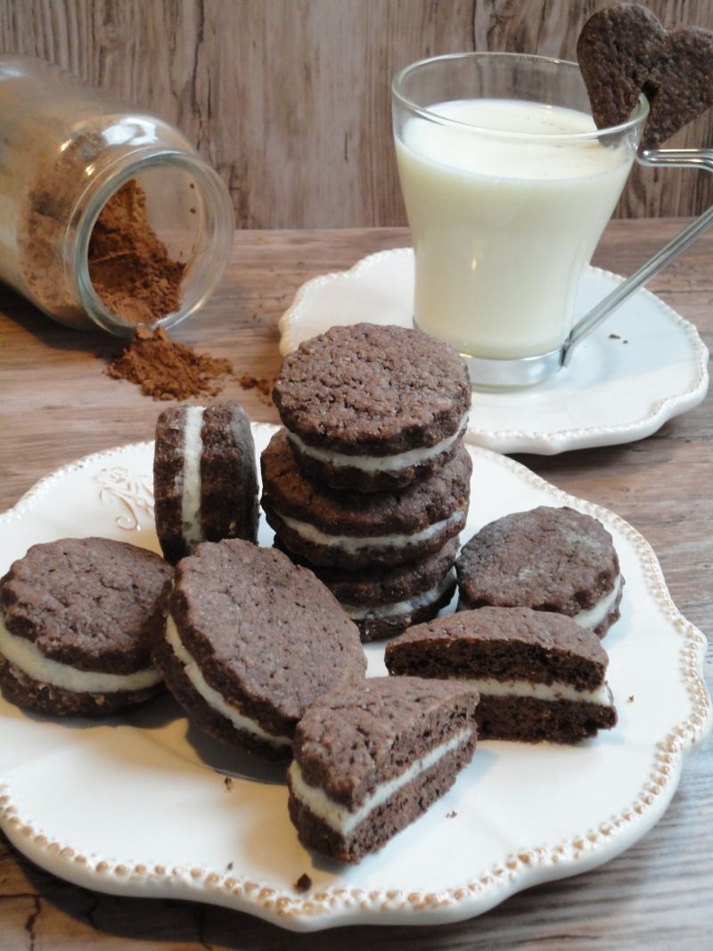  Ciasteczka a'la Oreo 