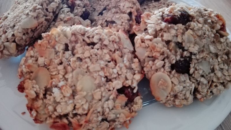 Ciasteczka bez cukru i mąki