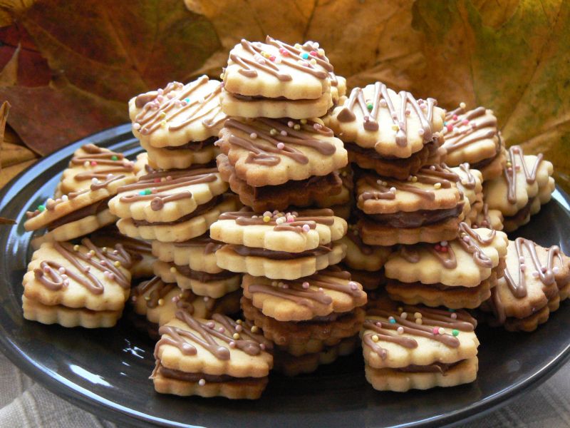 Ciasteczka budyniowe