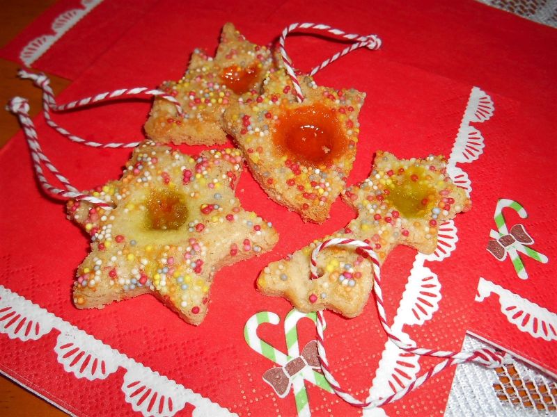 Ciasteczka choinkowe z oczkiem Ciasteczka choinkowe z oczkiem