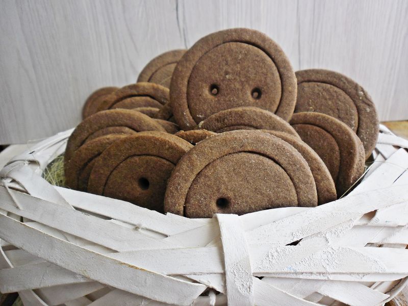 Ciasteczka cynamonowe guziki 