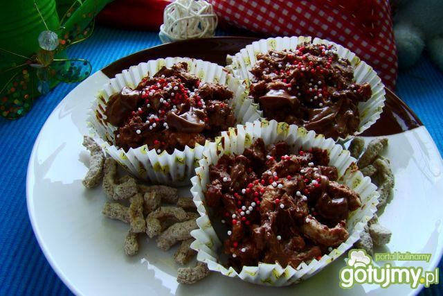 Ciasteczka czekoladowe z błonnikiem 