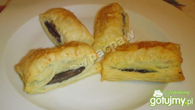 Ciasteczka francuskie z czekoladą