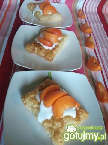 Ciasteczka francuskie z morelami Ciasteczka francuskie z morelami