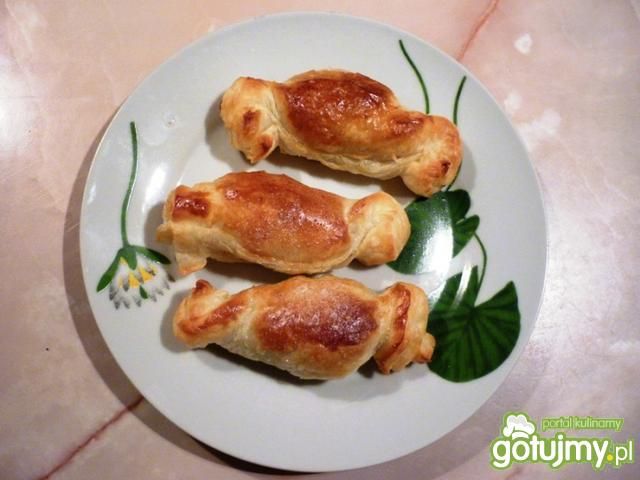 Ciasteczka francuskie z nutellą Ciasteczka francuskie z nutellą