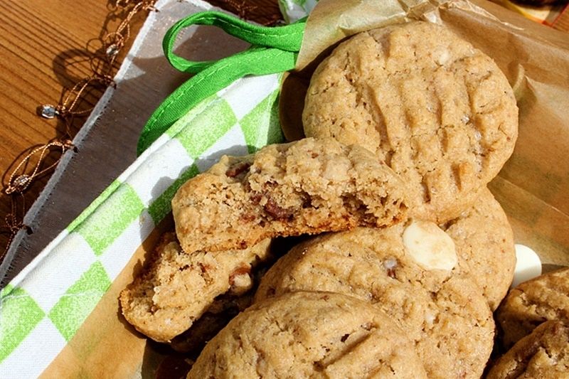 Ciasteczka gryczane 2 czekolady Ciasteczka gryczane 2 czekolady