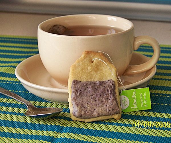 Ciasteczka „herbata w torebkach”