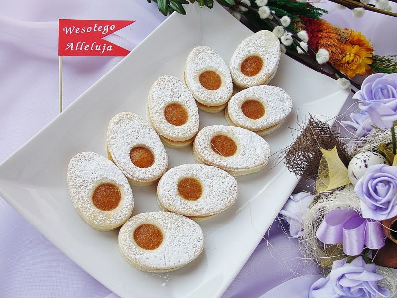 Ciasteczka jajeczka Ciasteczka jajeczka