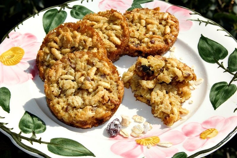 Ciasteczka jak miękkie batoniki musli Ciasteczka jak miękkie batoniki musli