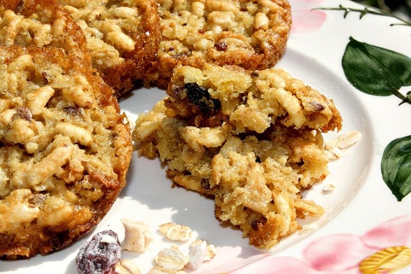 Ciasteczka jak miękkie batoniki musli Ciasteczka jak miękkie batoniki musli