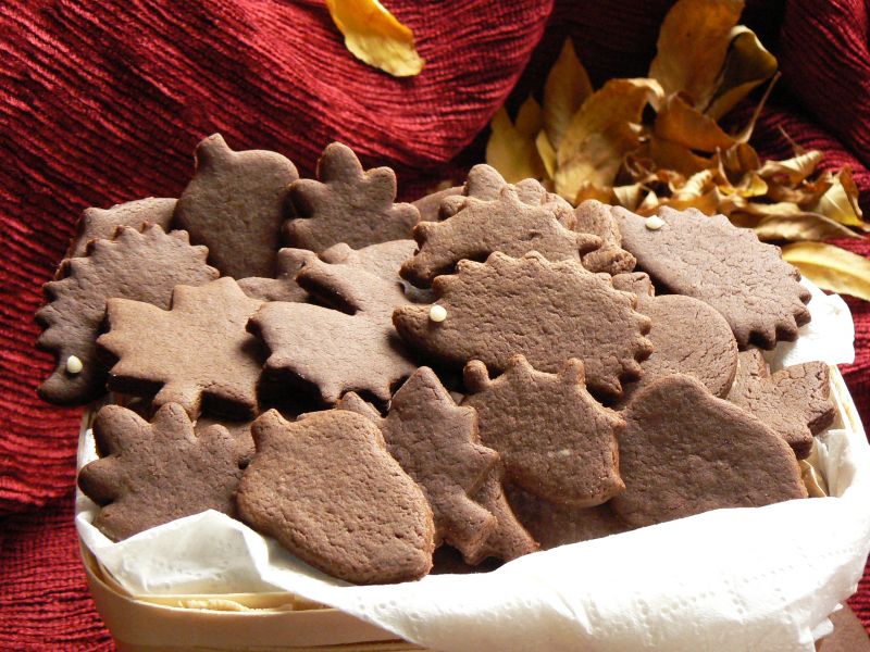 Ciasteczka kakaowe z cukrem kokosowym