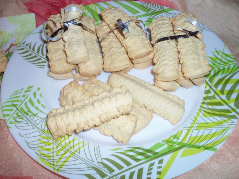 Ciasteczka kręcone przez maszynkę