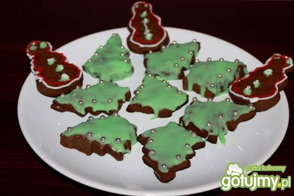 Ciasteczka kruche choineczki  Ciasteczka kruche choineczki