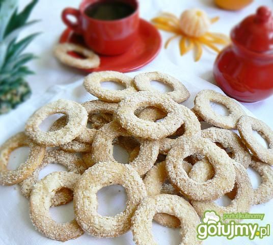 Ciasteczka kruche z cukrem