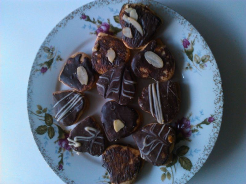 Ciasteczka kruche z kremem   Ciasteczka kruche z kremem