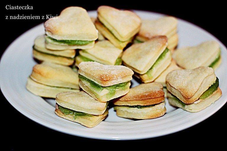 Ciasteczka kruche ze śmietaną 