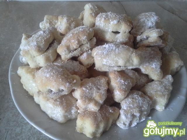 Ciasteczka krucho- drożdżowe