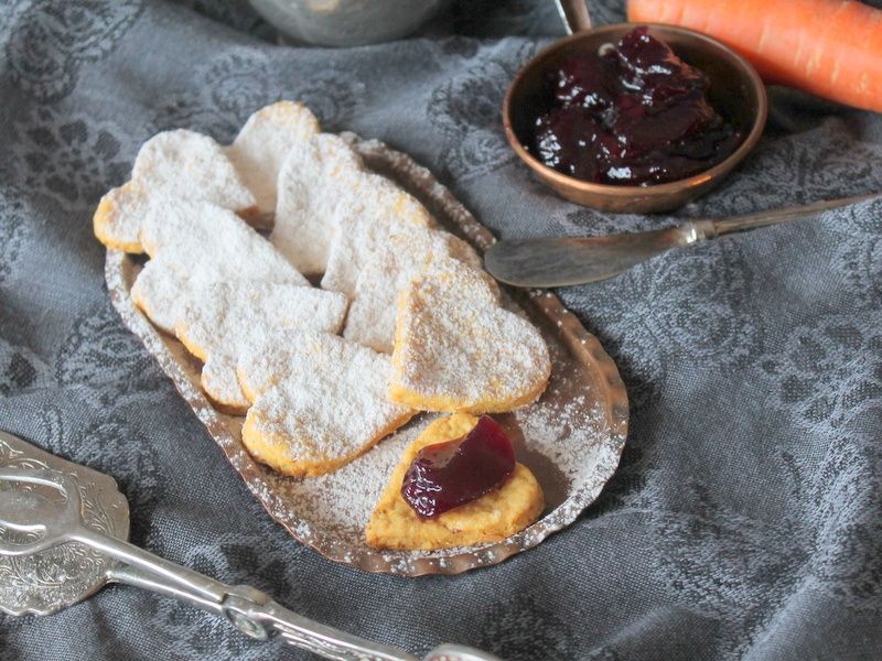 Ciasteczka marchewkowe- bez jaj i cukru 