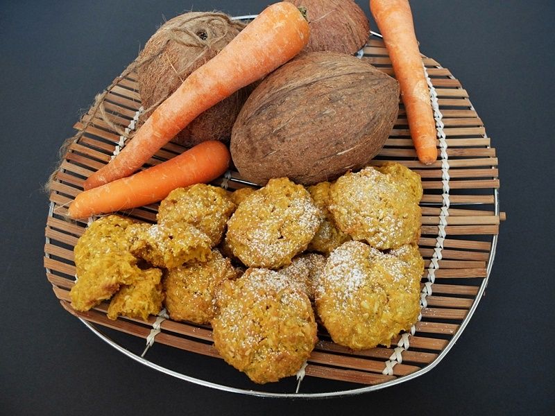 Ciasteczka marchewkowo-kokosowe Ciasteczka marchewkowo-kokosowe