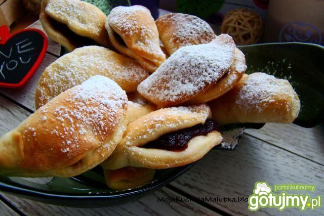 Ciasteczka muszelki z marmoladką 