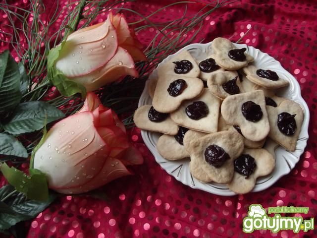 Ciasteczka na piwie z powidłami