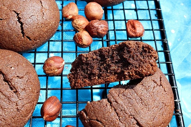 Ciasteczka Nutella (bez Nutelli, cukru i jajek) Ciasteczka Nutella (bez Nutelli, cukru i jajek)