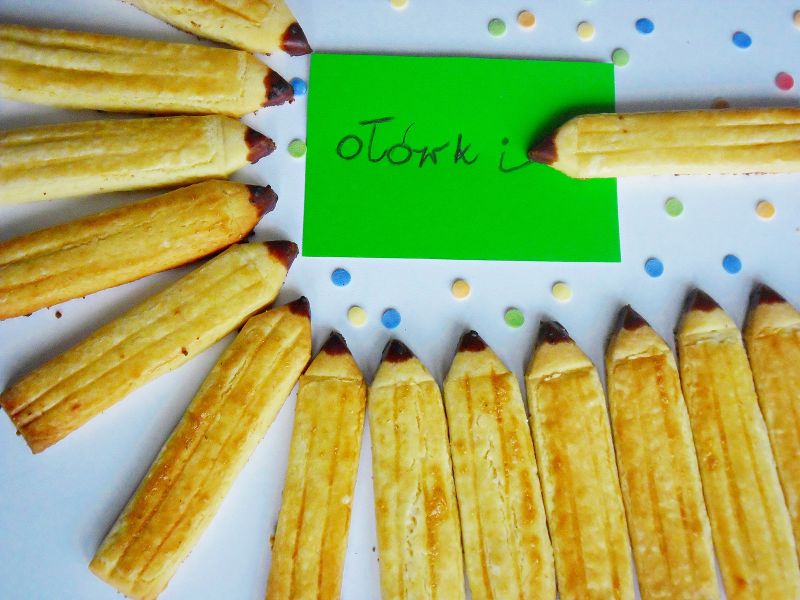 Ciasteczka ołówki Ciasteczka ołówki