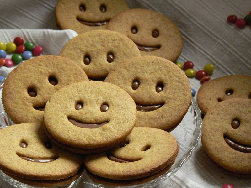 Ciasteczka orkiszowe z budyniem Ciasteczka orkiszowe z budyniem