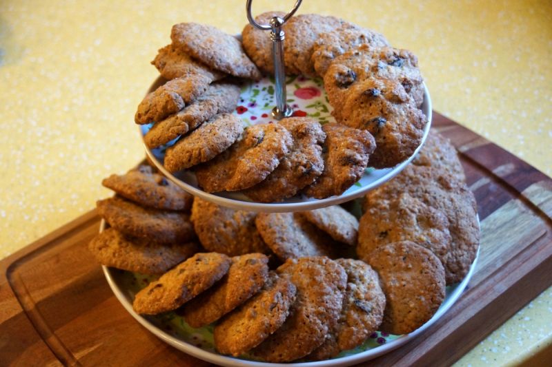 Ciasteczka orkiszowo-owsiane trzy smaki 