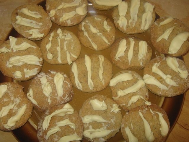 Ciasteczka orzechowe  Ciasteczka orzechowe