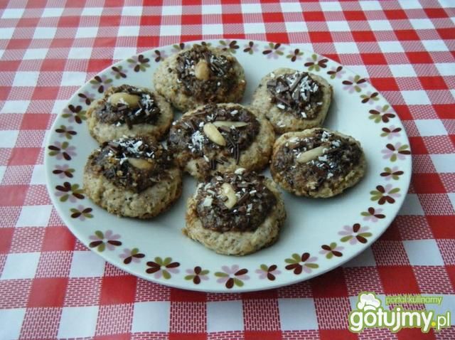 Ciasteczka orzechowe  Ciasteczka orzechowe