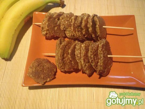 Ciasteczka otrębowe z bananem Ciasteczka otrębowe z bananem