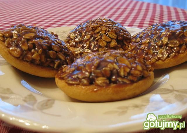 Ciasteczka owsiane na biszkoptach